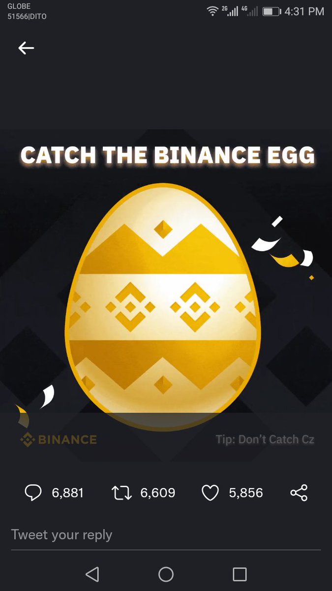 #BinanceEggHunt