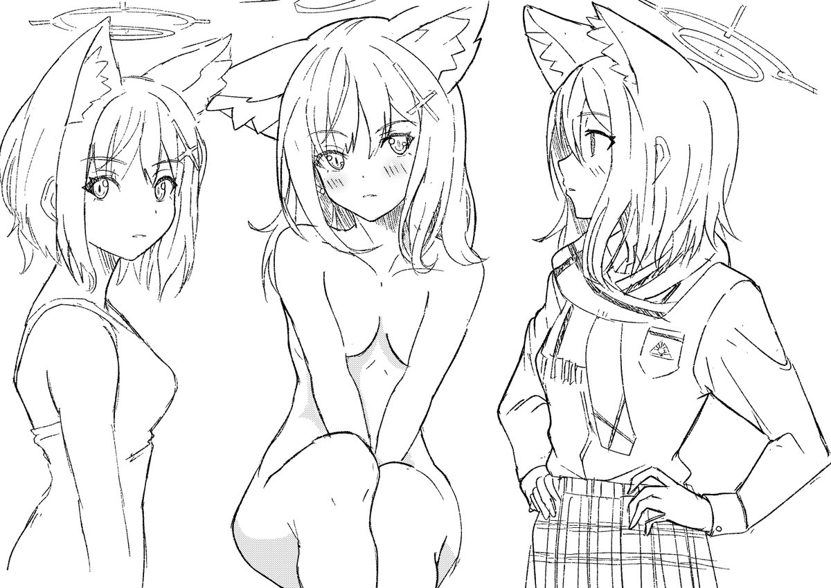 #ブルアカ
シロコ 