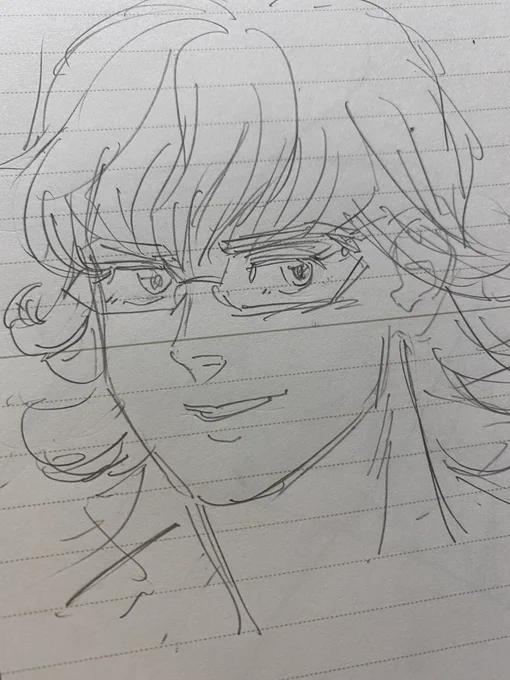 カメラロール開いたら一番上にバーナビーの落書きあってびびった
(描いたのすっかり忘れていた) 