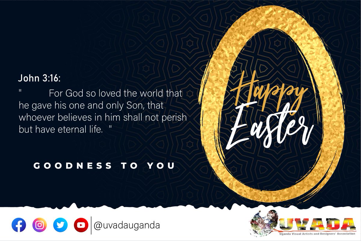 UvadaUganda's tweet photo. Sending you the warmest of wishes this Easter. 
We are grateful for your love, support, and friendship.💕

Artwork by @GlennzMedia https://t.co/2T7rmodXoN