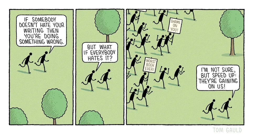 My cartoon for yesterday's @GdnSaturday / @GuardianBooks 