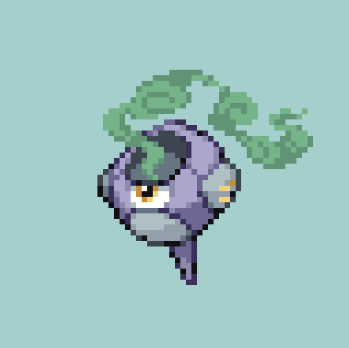 #fakemon #オリポケ
毒・鋼タイプ落書き 