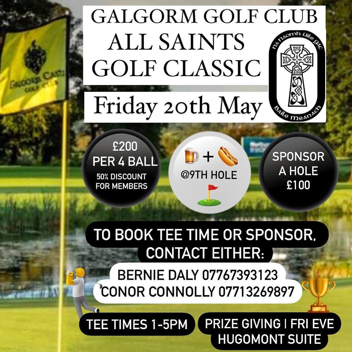 Tee Times available for booking now!!