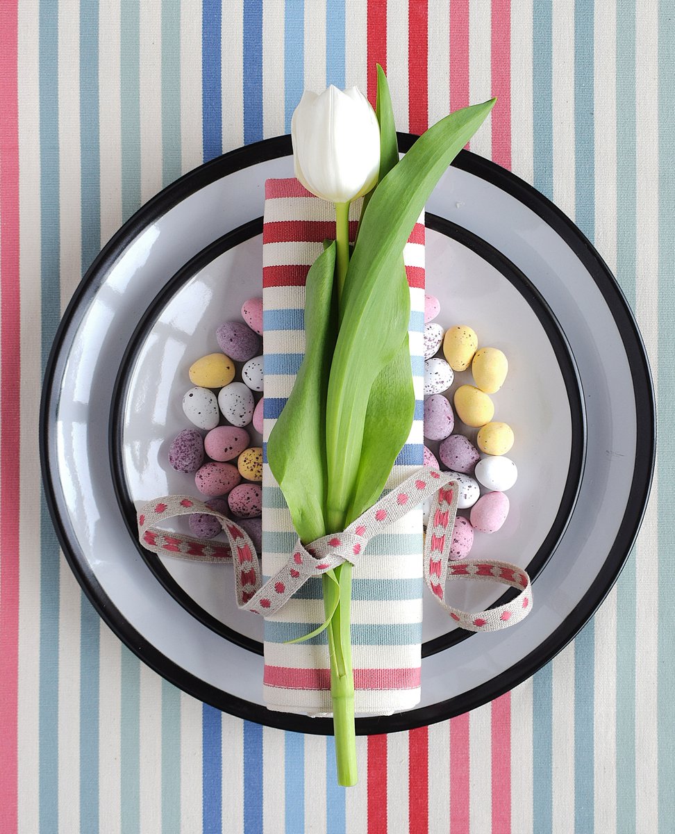 Ian Mankin (@ian_mankin) on Twitter photo Happy Easter from all at Ian Mankin! We hope yours is a truly wonderful one.
Image featuring our Ascot Stripe Reds oilcloth fabric. Happy Easter from all at Ian Mankin! We hope yours is a truly wonderful one.
Image featuring our Ascot Stripe Reds oilcloth fabric.