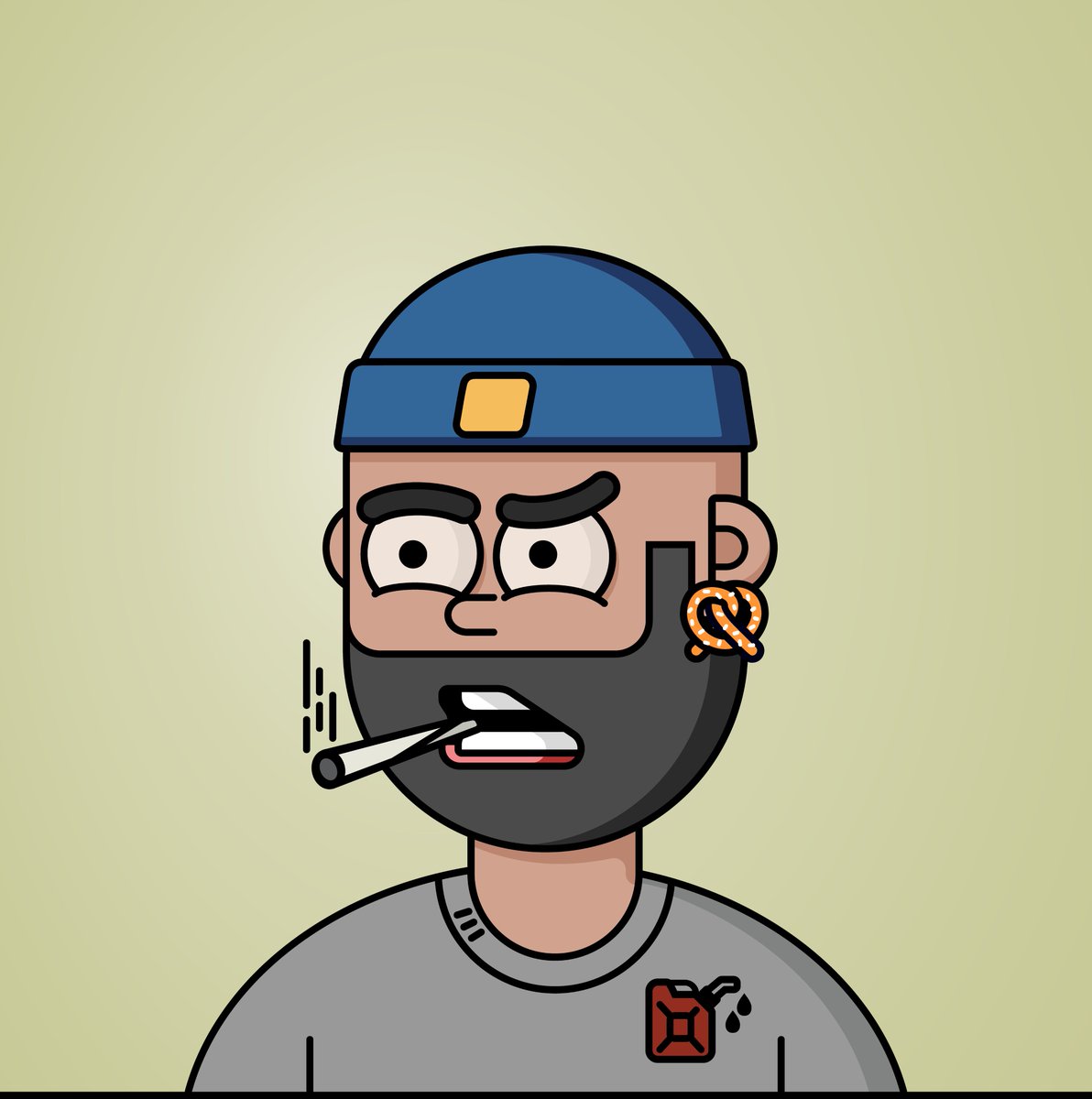 therennverse's tweet image. I&apos;ve never been more inspired from a project&apos;s fan art community. Had a blast learning Illustrator to make my self-portrait. #labready 🧪
@whatthefurr @tmw_buidls  @ThePossessedNFT  @PssssdLabReport