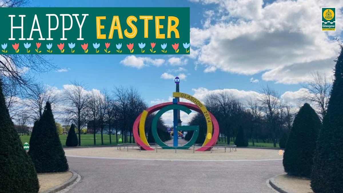GlasgowCC's tweet photo. 🥚Today's Easter eggs have been hidden "in" Glasgow Green. 🐣How many can you find? Let us know 👇 https://t.co/1XnLTvywsK