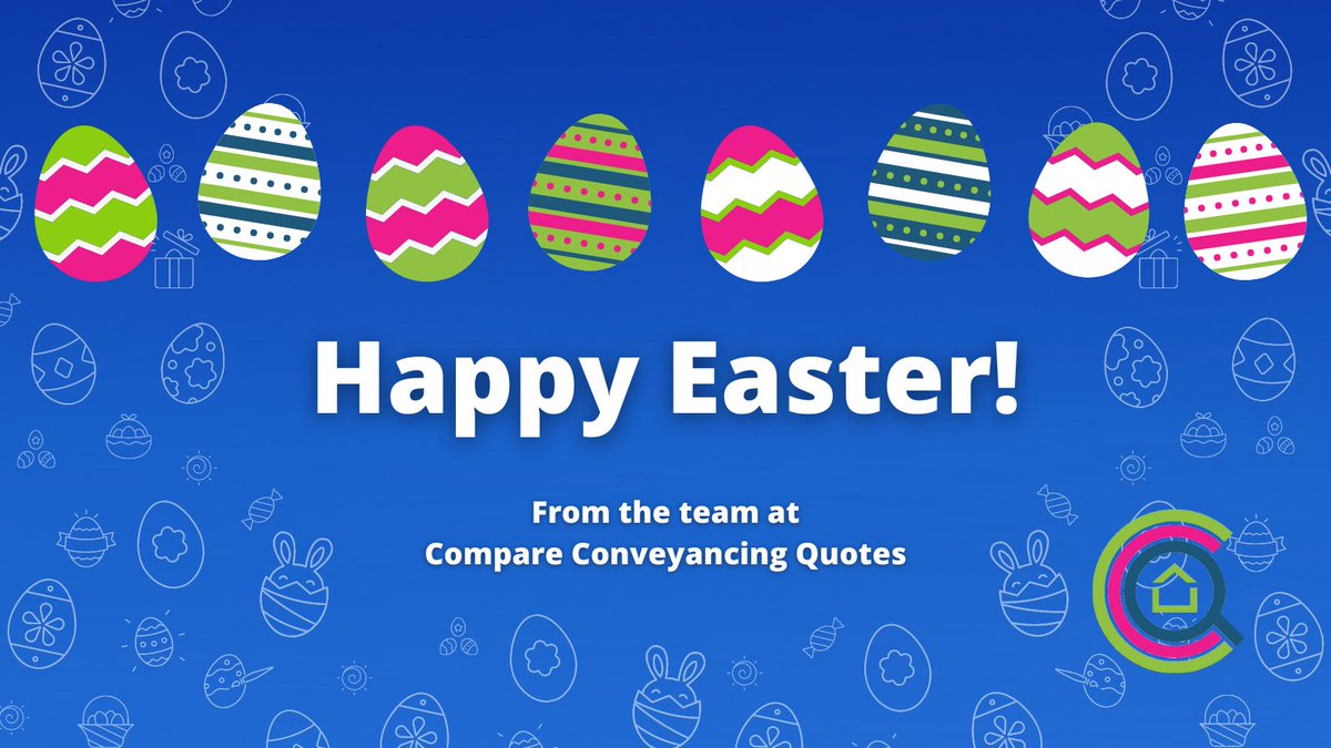 We hope that all of our followers, customers and panel of #conveyancing firms have a #HappyEaster and #BankHoliday weekend!🐣🌷

From the team at <a href="/UK_Conveyancing/">Compare Conveyancing Quotes</a>.

#CompareConveyancingQuotes #conveyancing #conveyancingfirm #conveyancersolicitor #BankHolidayWeekend #EasterWeekend