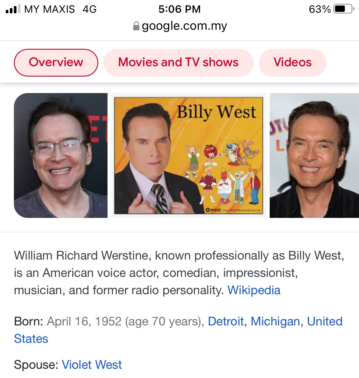 Happy birthday Billy West!      