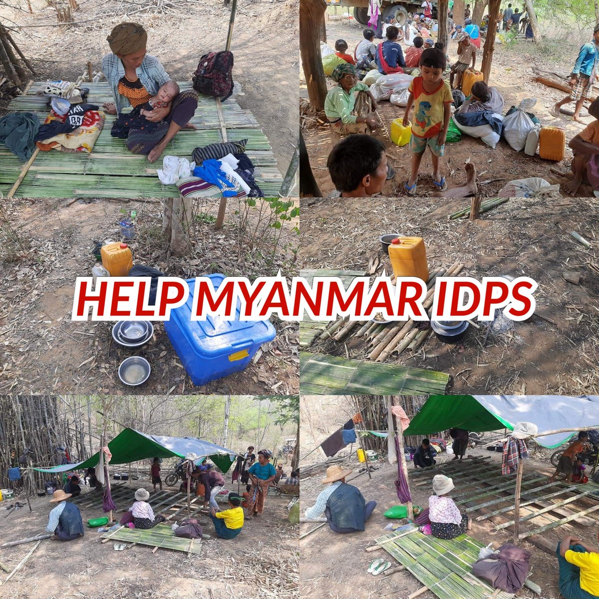 #HelpMyanmarIDPs 🇲🇲 <a href="/Refugees/">UNHCR, the UN Refugee Agency</a>  Urgently need humanitarian assistance for more than 10,000 IDPs in Magway's Pauk Twp. #MyanmarMilitaryTerrorists invaded and burnt down 11 villages.  #2022Apr17Coup #WarCrimesOfJunta #WhatsHappeningInMyanmar