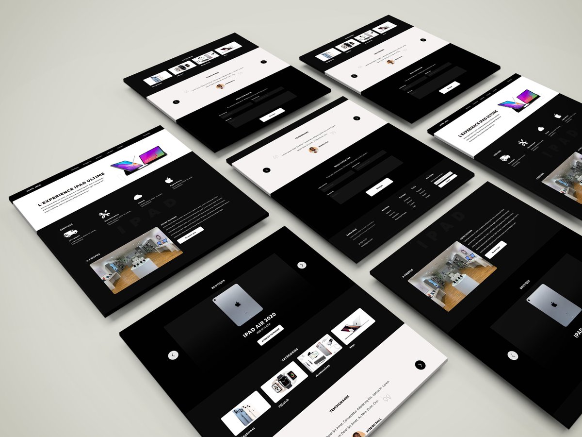 gotblvck_sn's tweet photo. Yo @derkhadim !
Let's pimp the UI😎😎
UX/UI design - Sama Ipad Store
@galsendev221 @Galsendesigners @orbitturner @bionik6 @Hamza__SOLO
#figma #uxdesign #uidesign #wireframe #Website https://t.co/8mJE8Lw3Wg
