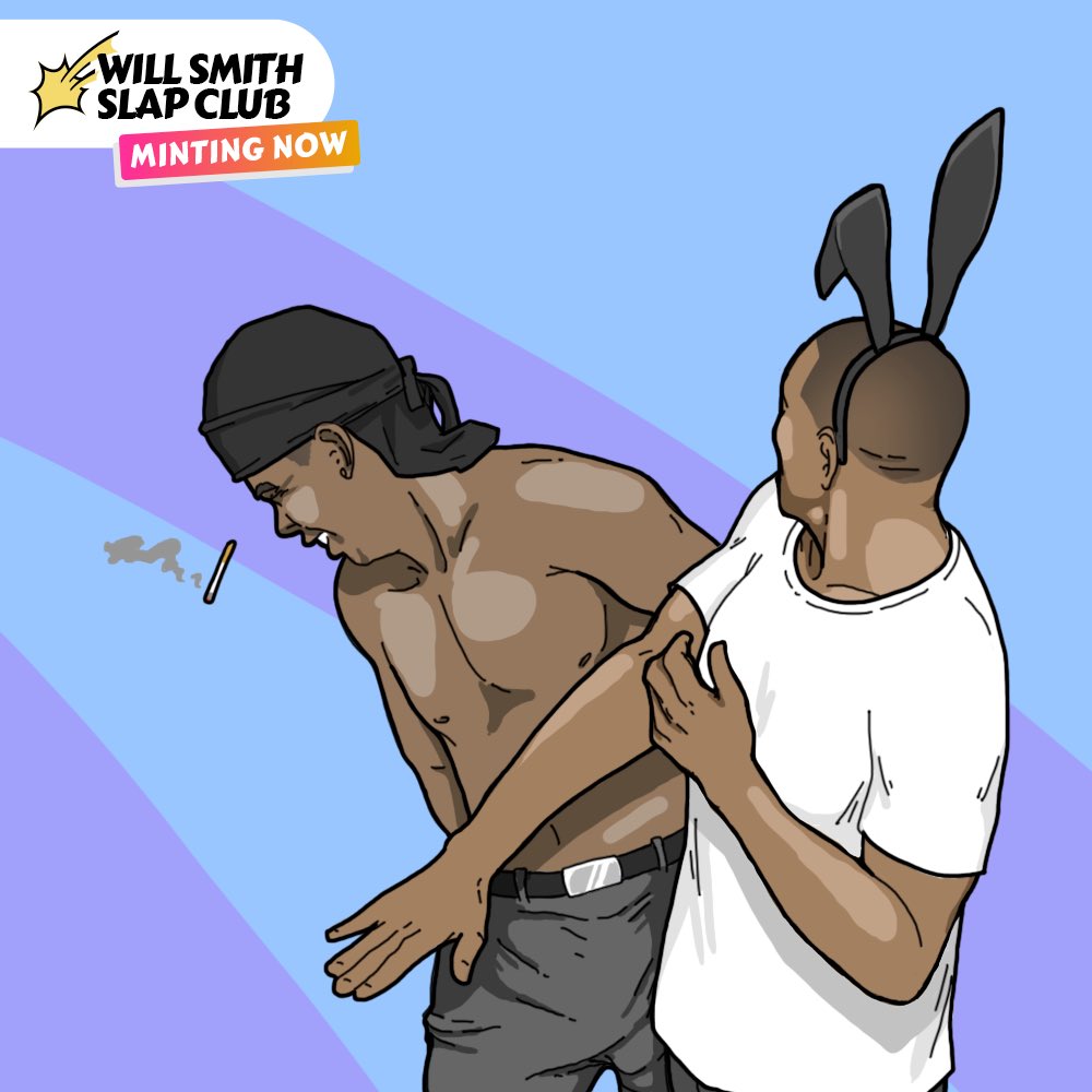 WillSmithSC's tweet photo. Happy Easter everyone!! Just don't be Will and get the bunny costume wrong. And maybe don't be slappin' your hosts.

#NFTs #NFTcollectibles #NFTcollections #NFTdrops #NFTartists #nftart #Easter2022 #WillSmith #willsmithslap #NFTProject #NFT https://t.co/YOUTP6ORsq