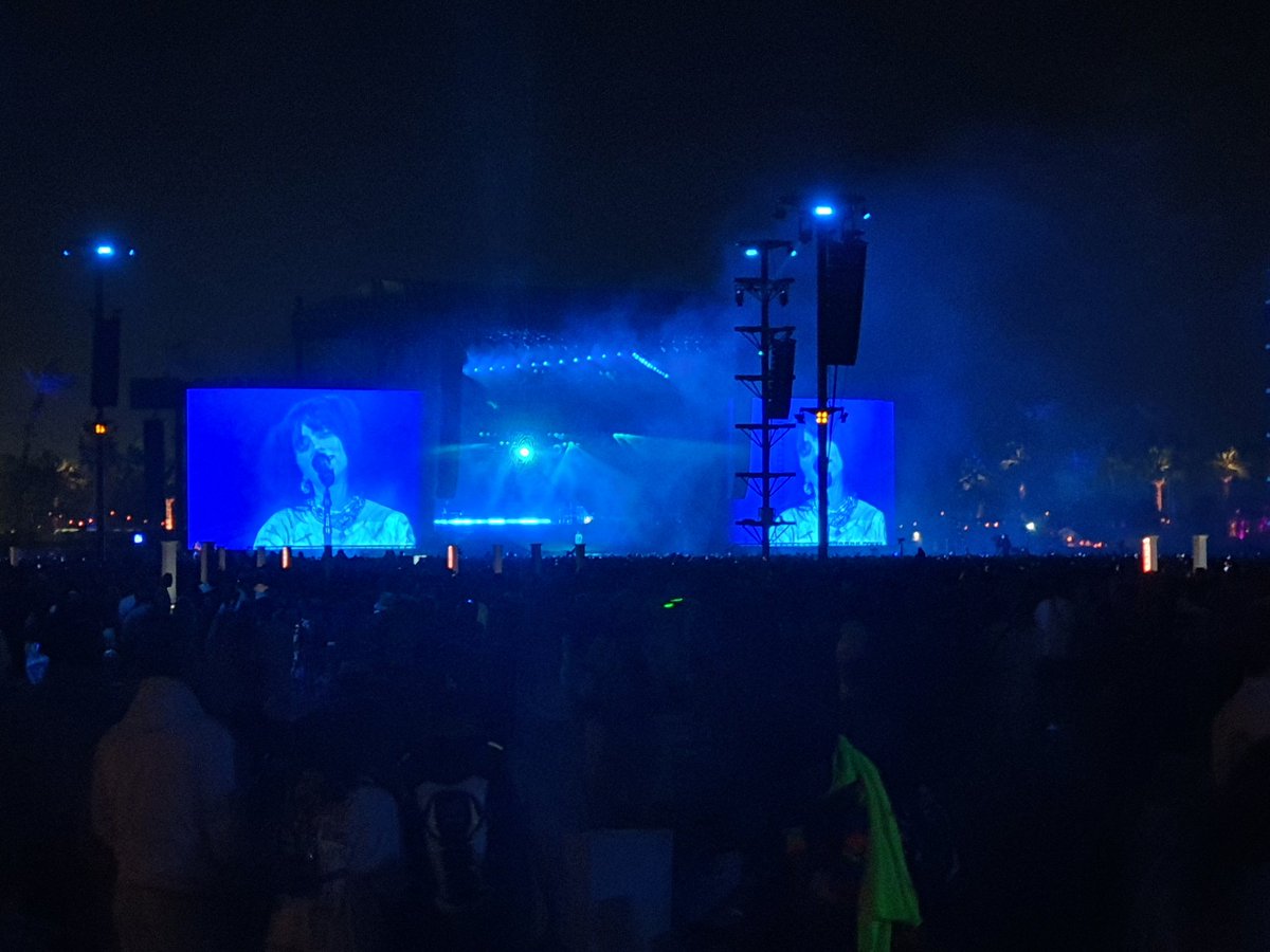 My first Billie Eilish gig 💥

#Coachella