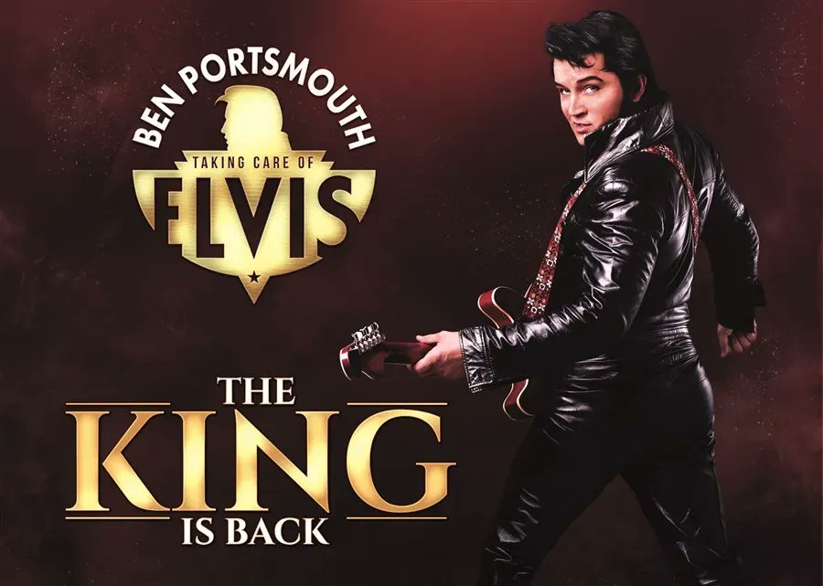 connexinlive's tweet photo. THE KING IS BACK  

Ben Portsmouth brings the sounds of #Elvis to the Bonus Arena, #Hull on Saturday, 18 June as he shows why he's the best in the business.

Tickets on sale now.

Book here: https://t.co/mquBFaNLB6

#ElvisPresley https://t.co/eK43vSNxc9