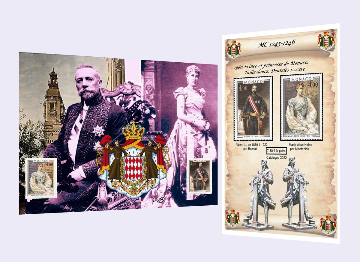 barbierjeanf's tweet photo. Albert 1er and Marie Alice Heine, Prince and Princess of Monaco by JFBdecor https://t.co/CKqUlv9pn5 via @Etsy
#PrinceAlbert #PrincessHeine #OriginalArtWork #Philately #ScratchBooking #WallDecor #Collection #Grimaldi #PhilatelistGift #DigitalArt #VintageMintStamp #Monaco #A4Print https://t.co/QtX3yLsnDA