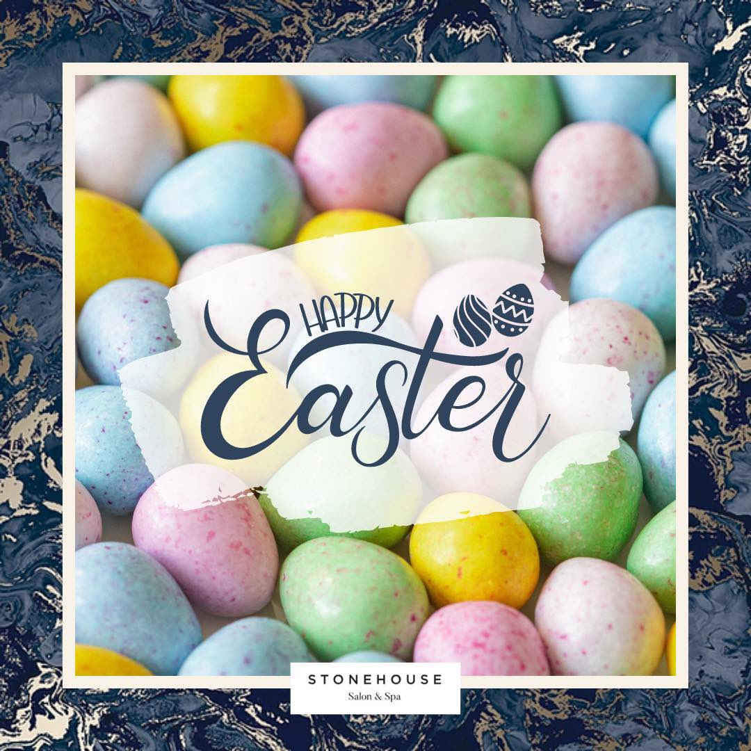 𝐇𝐚𝐩𝐩𝐲 𝐄𝐚𝐬𝐭𝐞𝐫 𝐄𝐯𝐞𝐫𝐲𝐨𝐧𝐞 🐣

We hope you’re all enjoying the Bank Holiday Weekend 😃

We will be closed until Wednesday to enjoy the time with our friends and family💙 

#easterweekend #wigan #happyeaster #stonehousesalonandspa #wiganbusiness