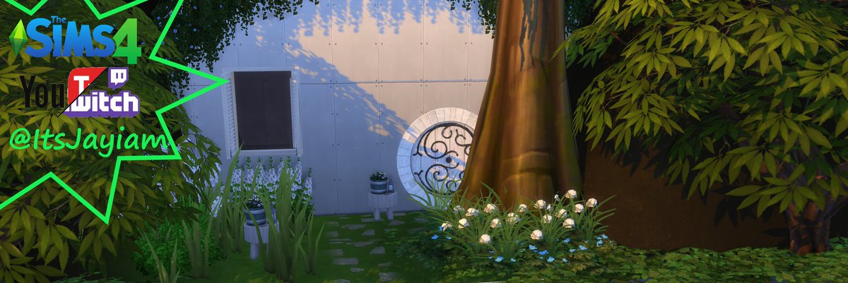 JayJamSims's tweet photo. Little rabbit home I was building today on #twitch 

If you haven't already go give me a follow to see when next time I'm LIVE!

Twitch Link -  https://t.co/b2gHyIPOUH

#ShowUsYourBuilds #TheSims4 #Livestream #CC https://t.co/pPFlitZdZL