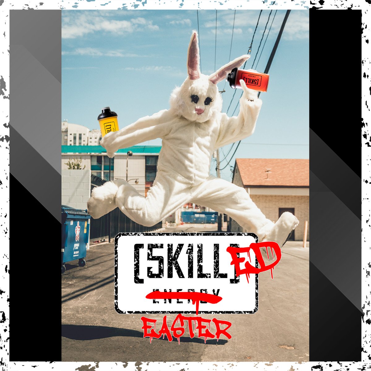 Wir wünschen euch allen frohe Ostern &amp; schöne Feiertage!🐰🥚
#skillifiziert #BoostYourSkill

#SkillEnergy #gamingbooster #esport #esports #zocken #energydrink #performancedrink
