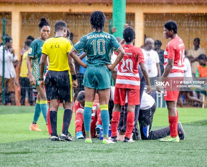SportsAcademy_L's tweet photo. Some snaps from our yesterday's game against @HasaacasLadies in Kumasi... #WomensFACup
📸📸📸: @Sika_Fotos https://t.co/kmYbIfPnV5