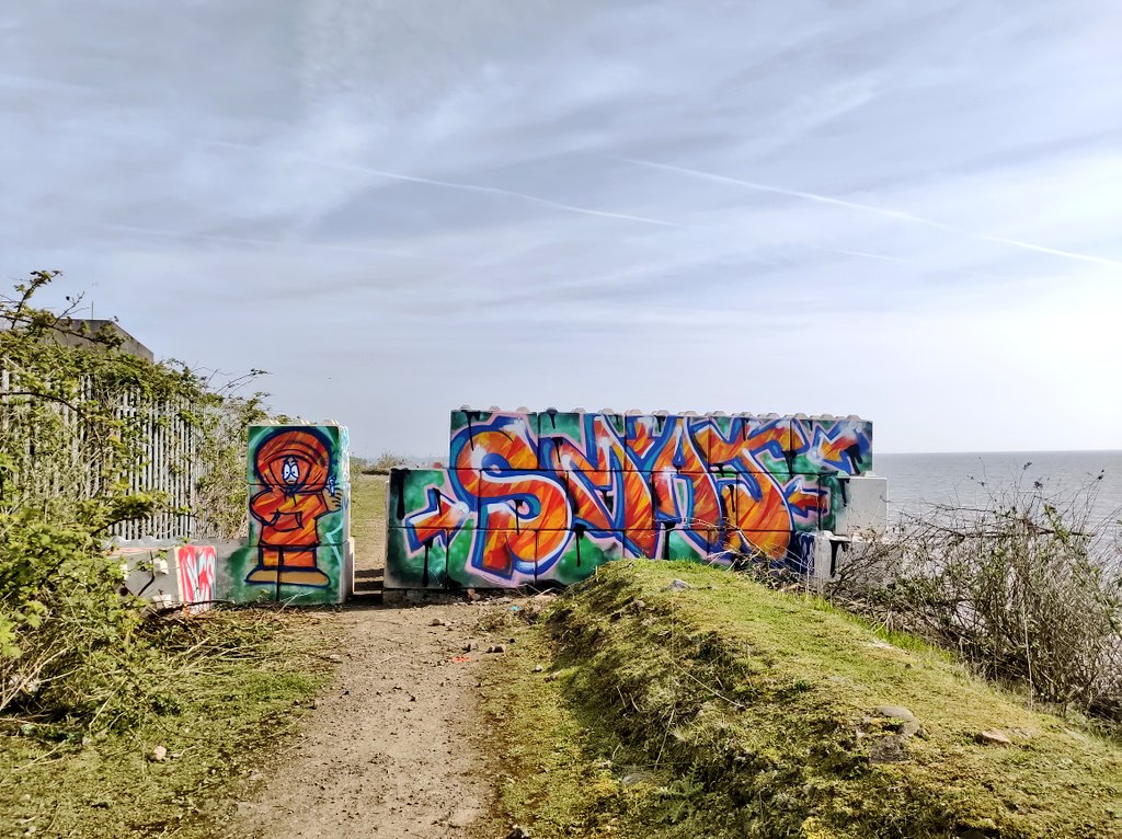 inksplott's tweet photo. That's the trail bike blockade brightened up then
#SplottBeach #SplottCoastalPath https://t.co/J0K33thukG