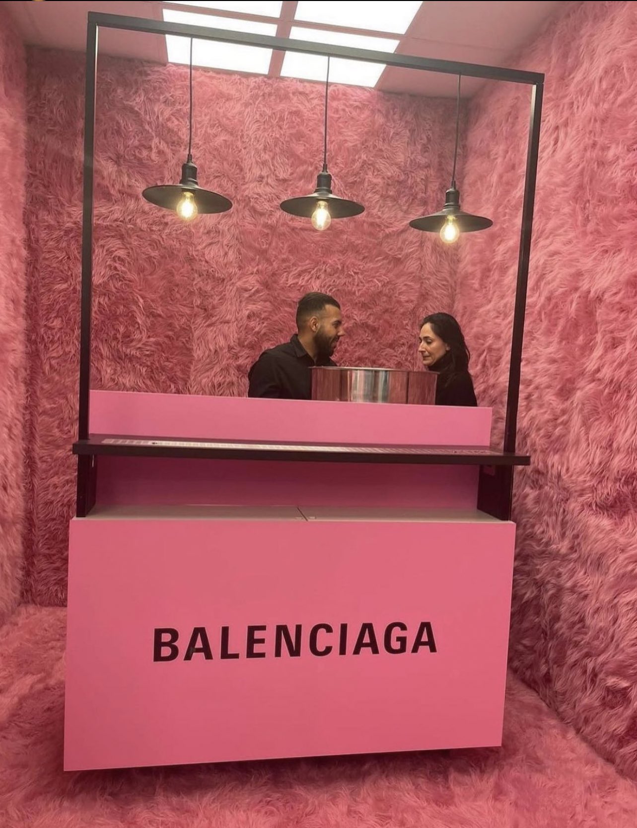 London: Balenciaga pop-up store