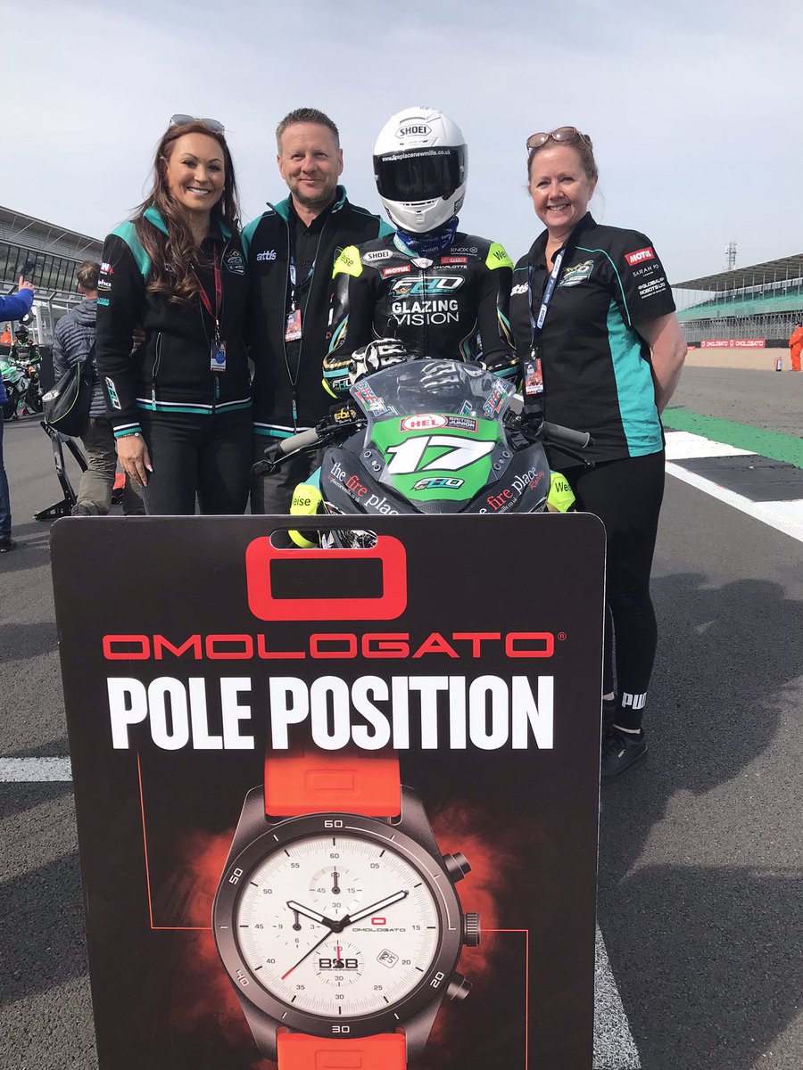 History is made as our <a href="/CAM_Racing17/">CharlotteMarcuzzo#17</a> lines up on POLE here at Silverstone!!!