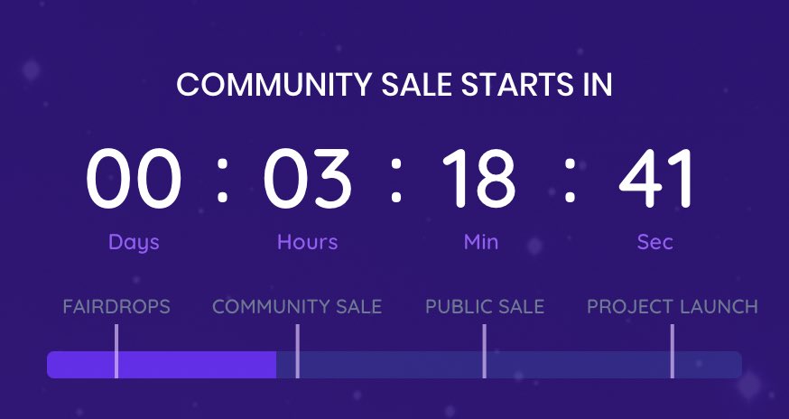 CosmosEcoChat's tweet photo. Less than 4 hours left for the Community sale round of @TheUniverseDAO 

Everything you need to know 🧵

https://t.co/E7km4f2mZn https://t.co/e2HME23M4R