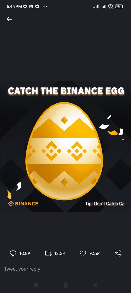 reji_a22's tweet photo. @binance #BinanceEggHunt https://t.co/XiXqlxC0aX