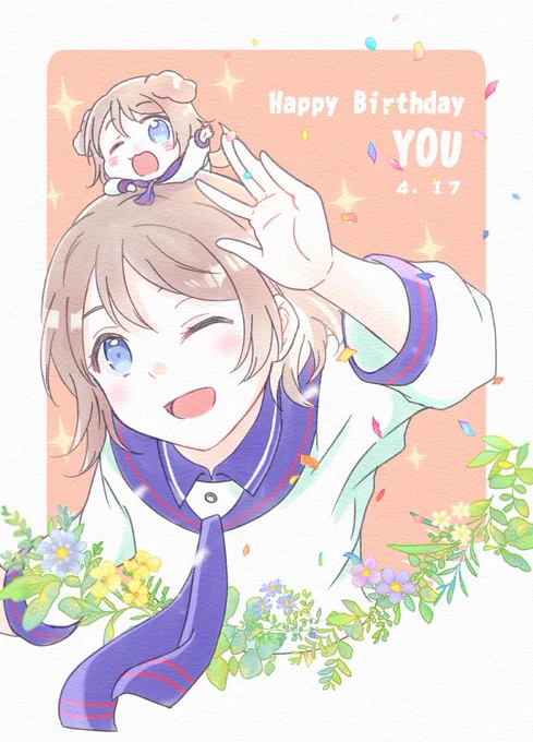 🎉🎉🎉
#渡辺曜生誕祭2022 