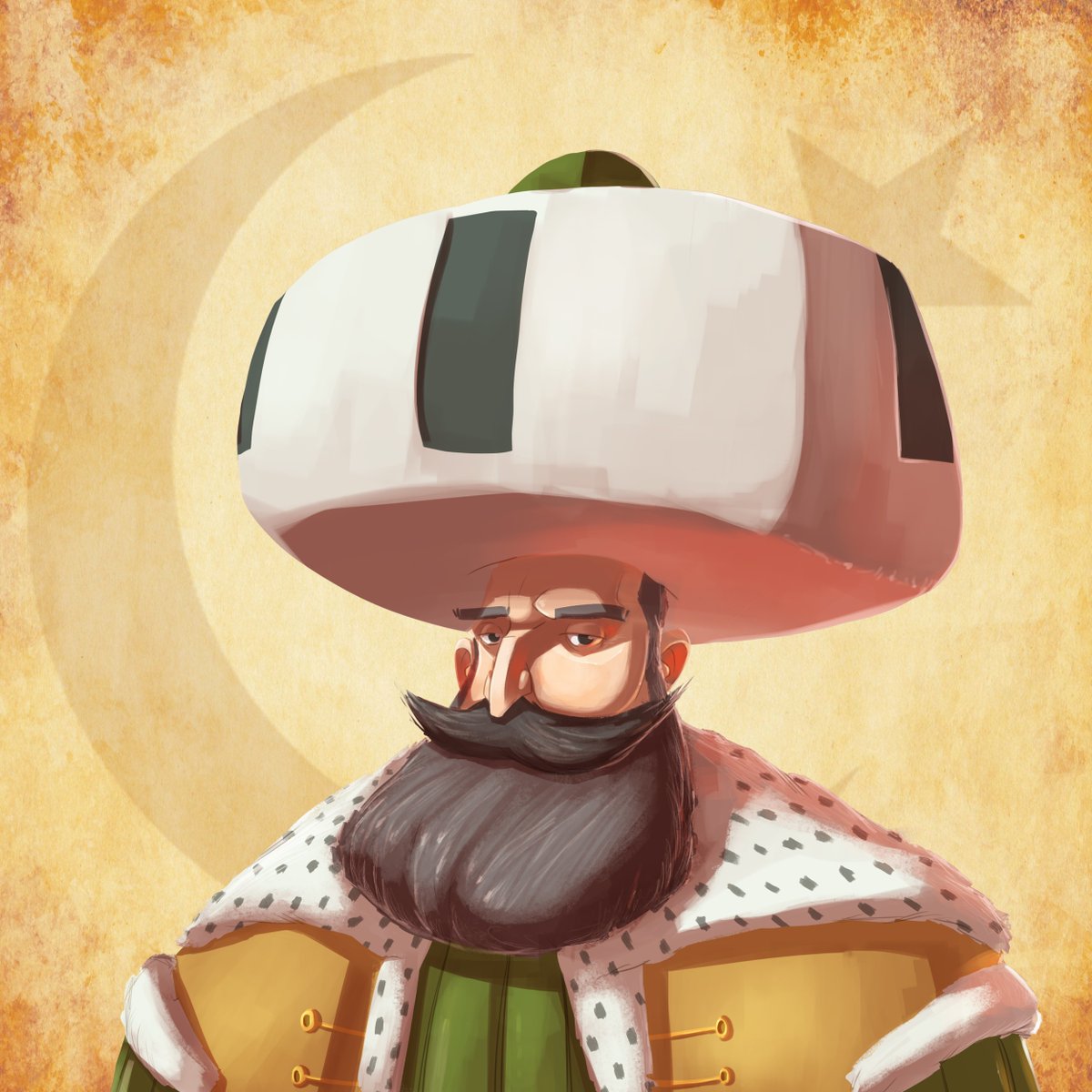 Suleiman the Magnificent, First Sultan of the grand nations. Now at 0.1ETH !!!!!!!!!
100 unique, hand-drawn NFTs:
opensea.io/Meta_Nations
