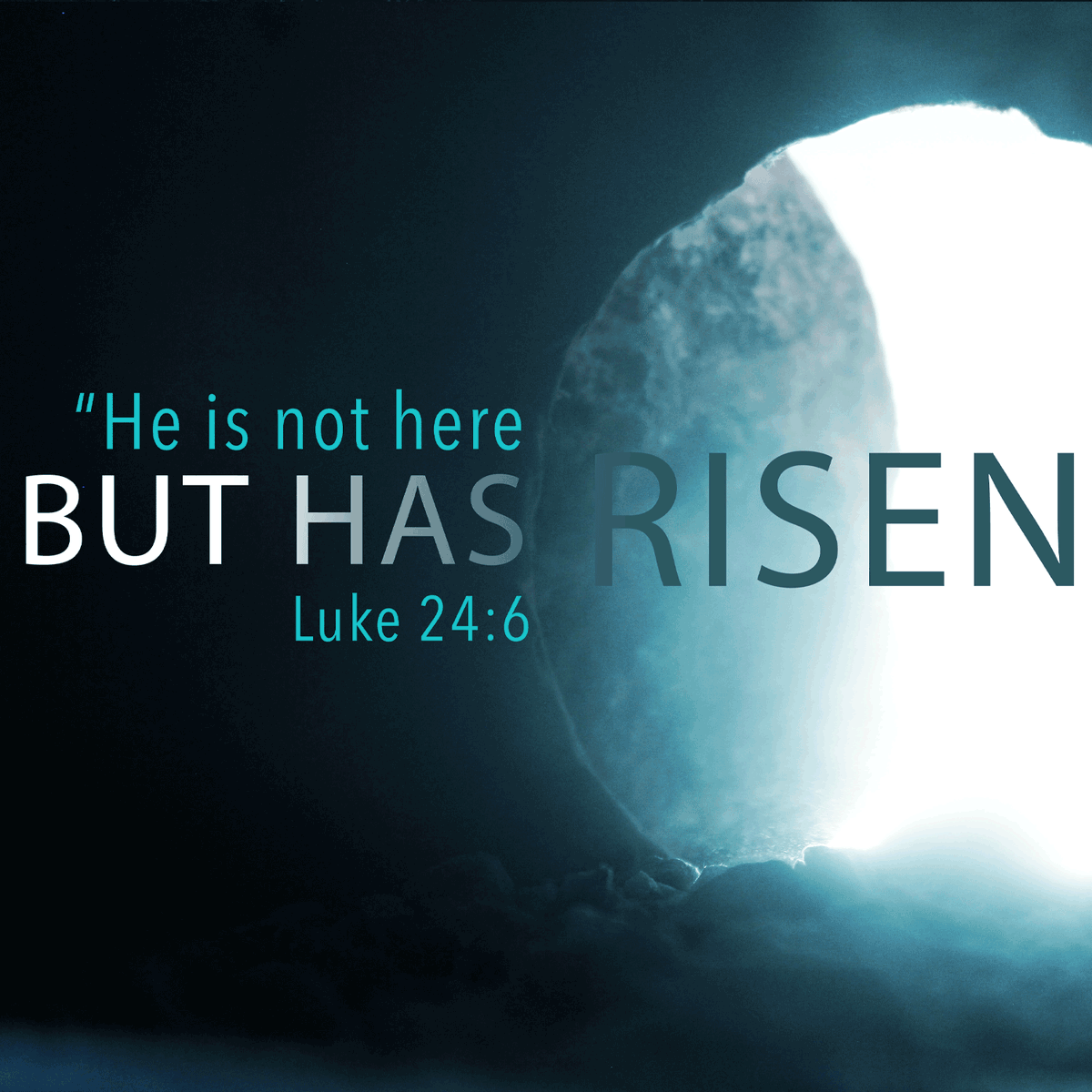 RedemptionMH's tweet photo. "He is not here, but has risen. Remember how he told you, while he was still in Galilee, that the Son of Man must be delivered into the hands of sinful men and be crucified and on the third day rise.” And they remembered his words...

-Luke 24:6-8

#Easter #JesusIsAlive https://t.co/2WHlTKEV5A