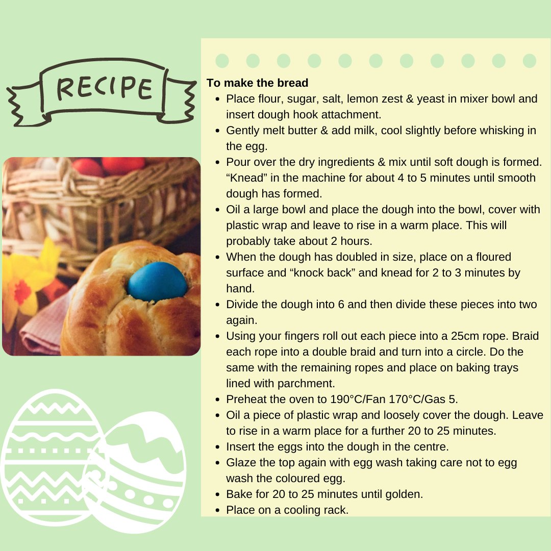 Cfulvio's tweet image. Happy Easter 😊 
Here's a fun one to do with the kids while they're still off school: Easter Bread 😊
#easter #easterbread #easterbaking #easteregg #eastersunday #easterfood #easterbunny #curiousfoodie #cookwithcuriosity