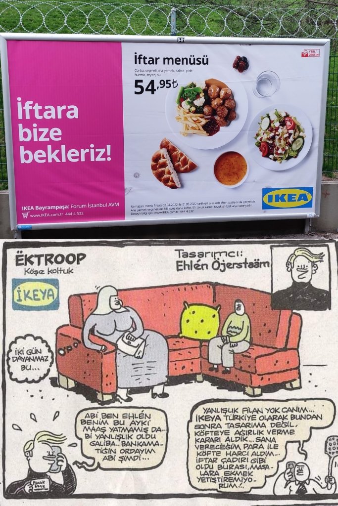 İKEYA Türkiye olarak bundan sonra tasarıma değil, köfteye ve iftara ağırlık verme kararı aldık..