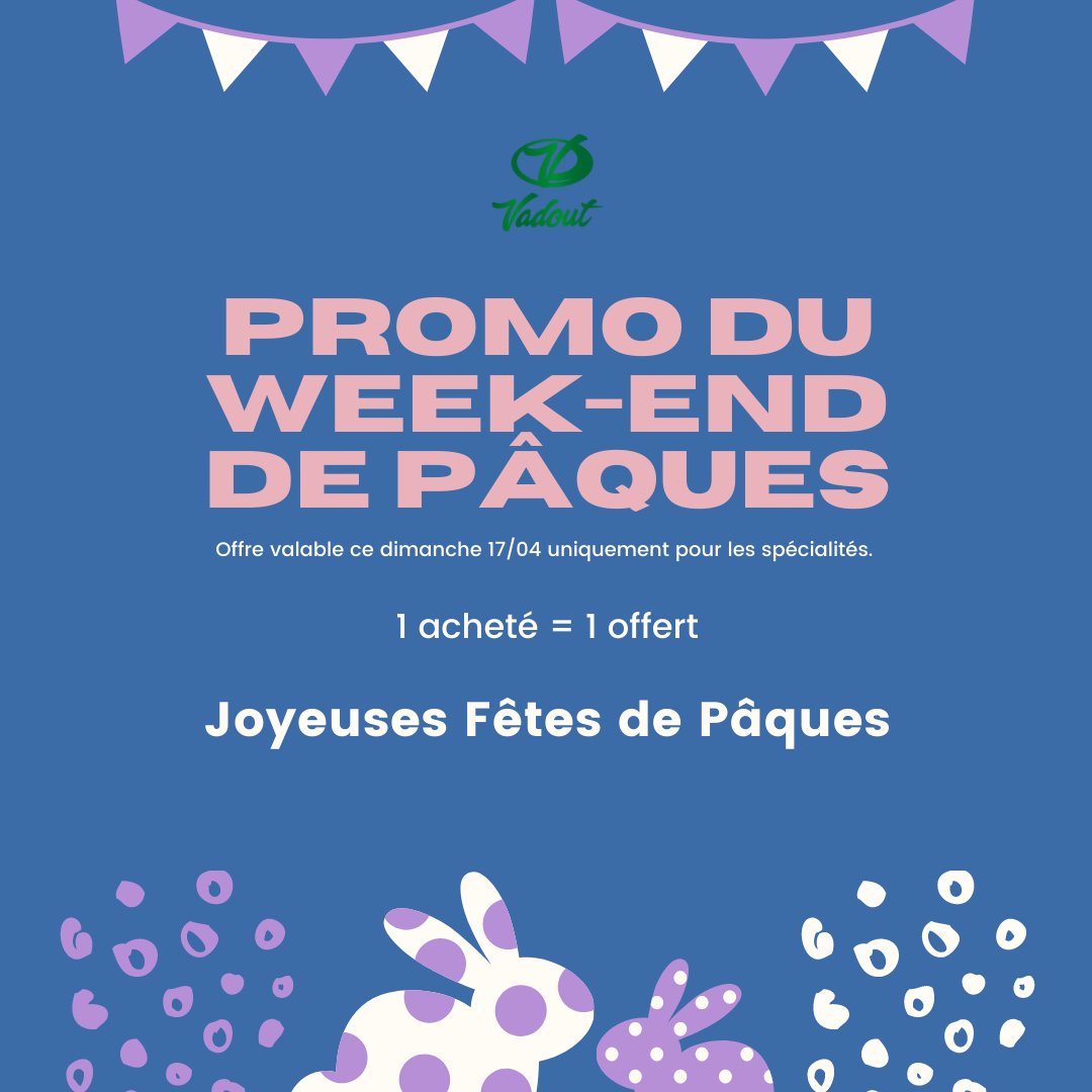 vadout's tweet photo. Joyeuses Fêtes de Pâques ! 🐣🍫⁣⁣⁣
SPÉCIAL PROMO de ce Dimanche de Pâques "1 acheté = 1 offert (le même pot)" ! ✌🏽⁣⁣⁣. Nous sommes ouverts de 16h 🕓 à 22h 🕙 ! ⁣⁣⁣
⁣⁣⁣#Pâques #Yaourt #Dèguè #FaitMaison #Gourmandises #Yummy #Famille #Lomé #bestyoghurtintown https://t.co/b7R7bR7gEe