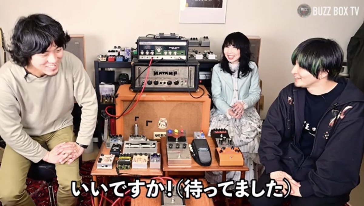 Borisheavyrocks's tweet photo. BUZZ BOX TV
EP. 10.1&amp;10.2公開されました。

初ゲストとしてお招きいただきました。これまで使ってきた歪みペダルを順番に紹介しながら楽しくおしゃべりしてきました。
是非ご覧ください。
Wata

https://t.co/zkVpwdDiG8 https://t.co/u41OI5xRVx