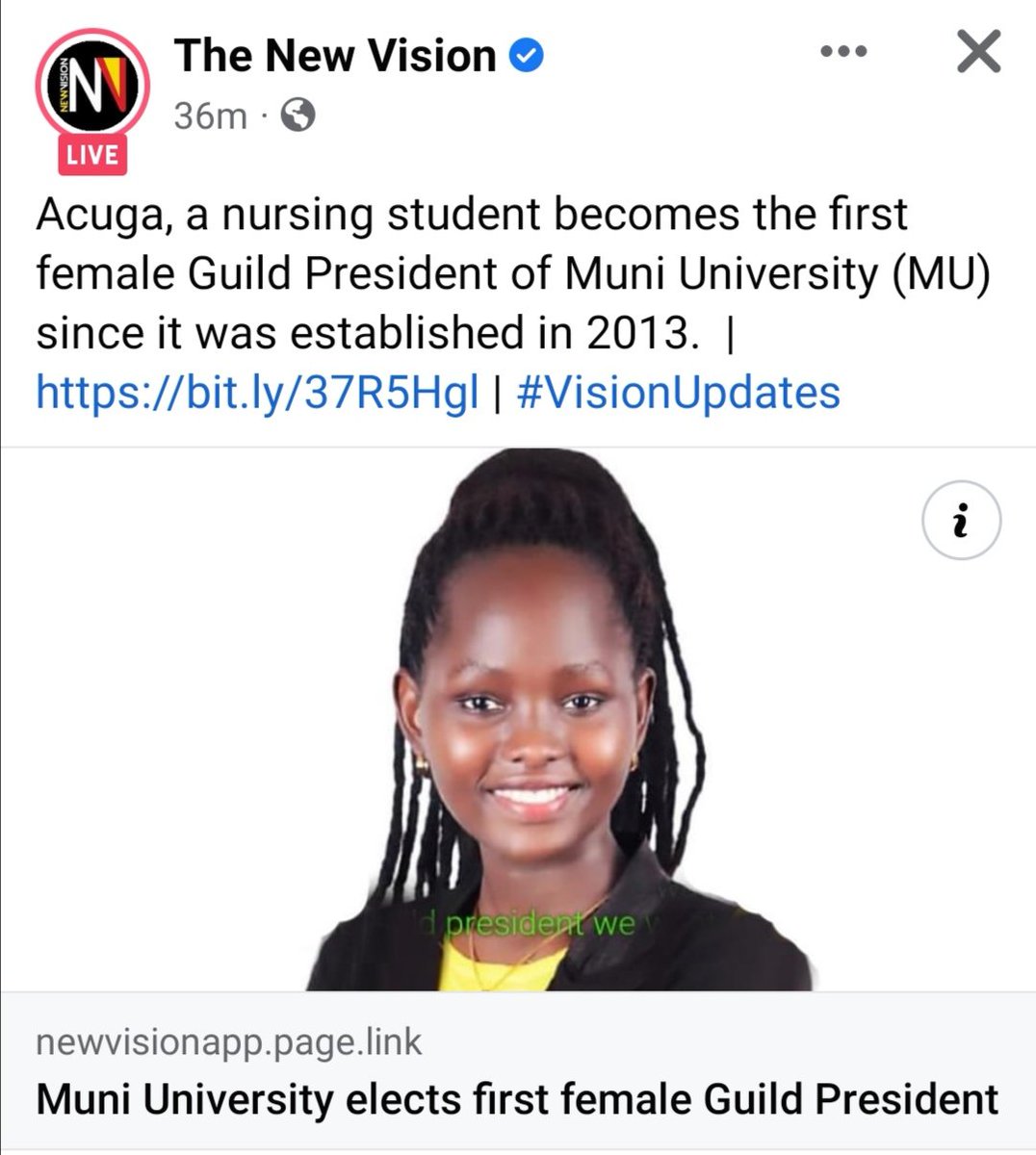 gadkans's tweet photo. Our own did it😎
Yebare kubasinga weza #acuga. https://t.co/UnF1tRXv1k