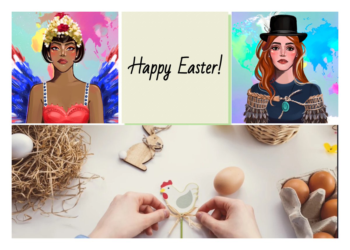CultureOfWomen's tweet image. Happy Easter to You and Your Family! 🐰

The spirit of Easter is all about Peace, Hope, Love &amp;amp; Joy 😇😇😇

#HappyEaster #EasterNFT #NFTCommumity