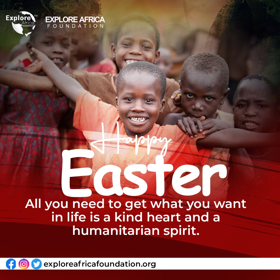 _exploreafrica's tweet photo. The great gift of Easter is hope- Basil Hume. 

Spread love, be the hope of someone today.

Happy Easter to our Christian  brothers all over the world. https://t.co/8m0SYuNou6