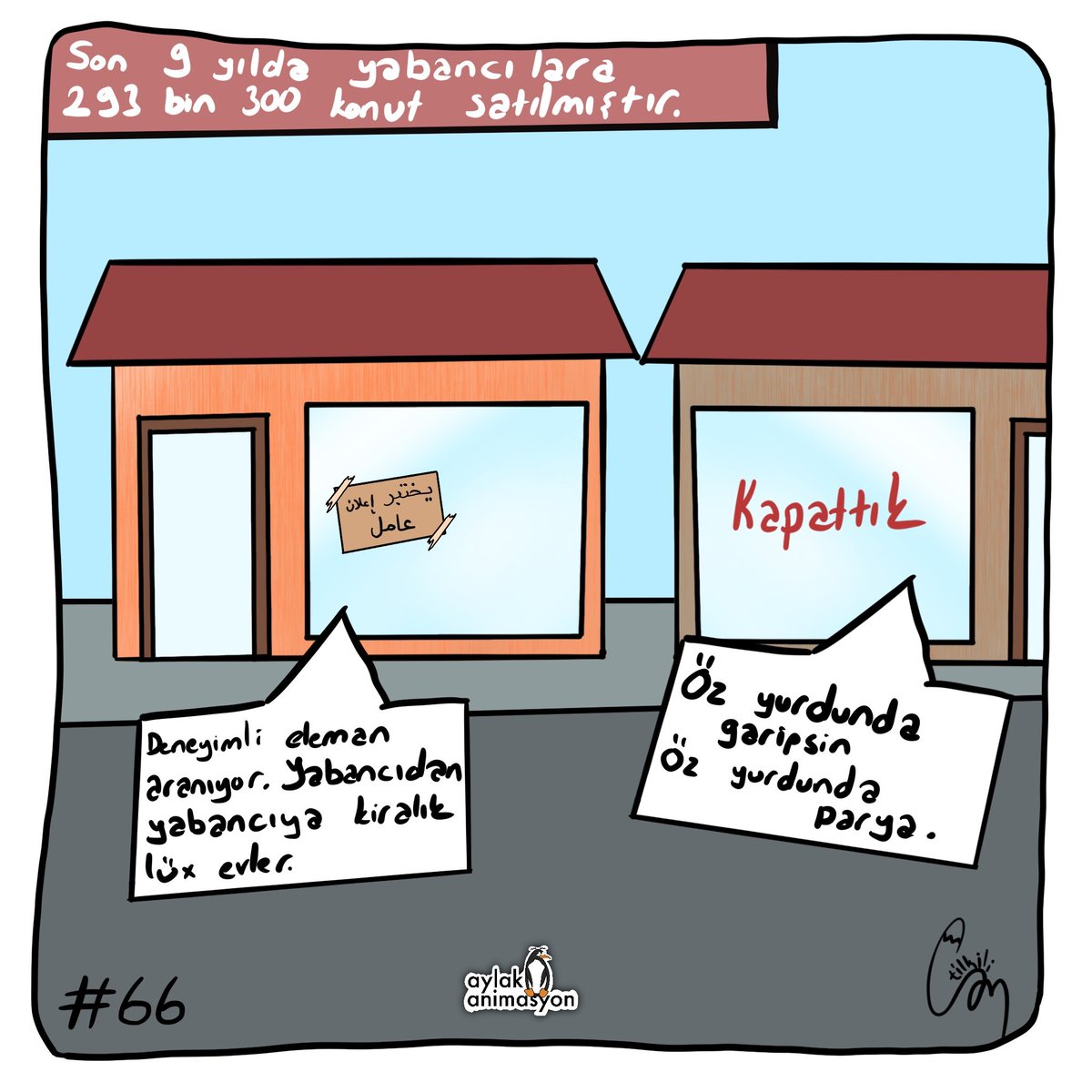 Kapattık . #GöçmenlerleYanYanayız