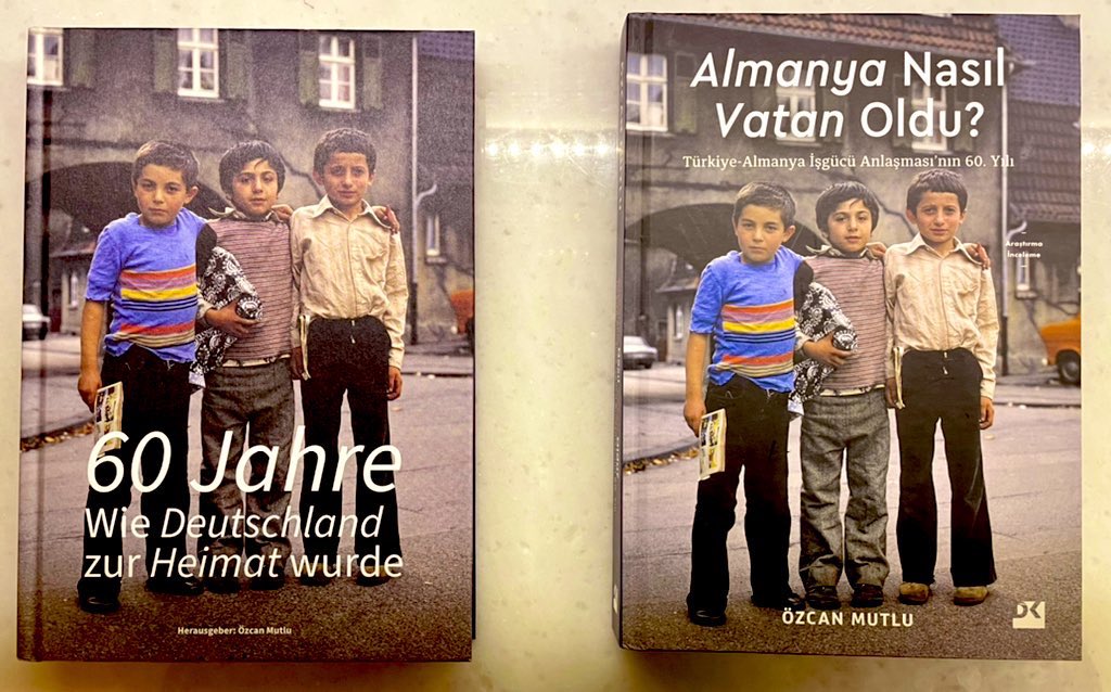 „60 Jahre - Wie Deutschland zur Heimat wurde“ mit 27 tollen Biografien und Geschichten, wie z.B. Uğur Şahin, Özlem Türeci uvm. Danke <a href="/MercatorDE/">Stiftung Mercator</a>!
Herausgeber <a href="/OezcanMutlu/">Özcan Mutlu</a> 
Klicken &amp; bestellen:
Deutsch: bit.ly/dta60
Türkisch: bit.ly/dta60tr
#Gastarbeiterkinder