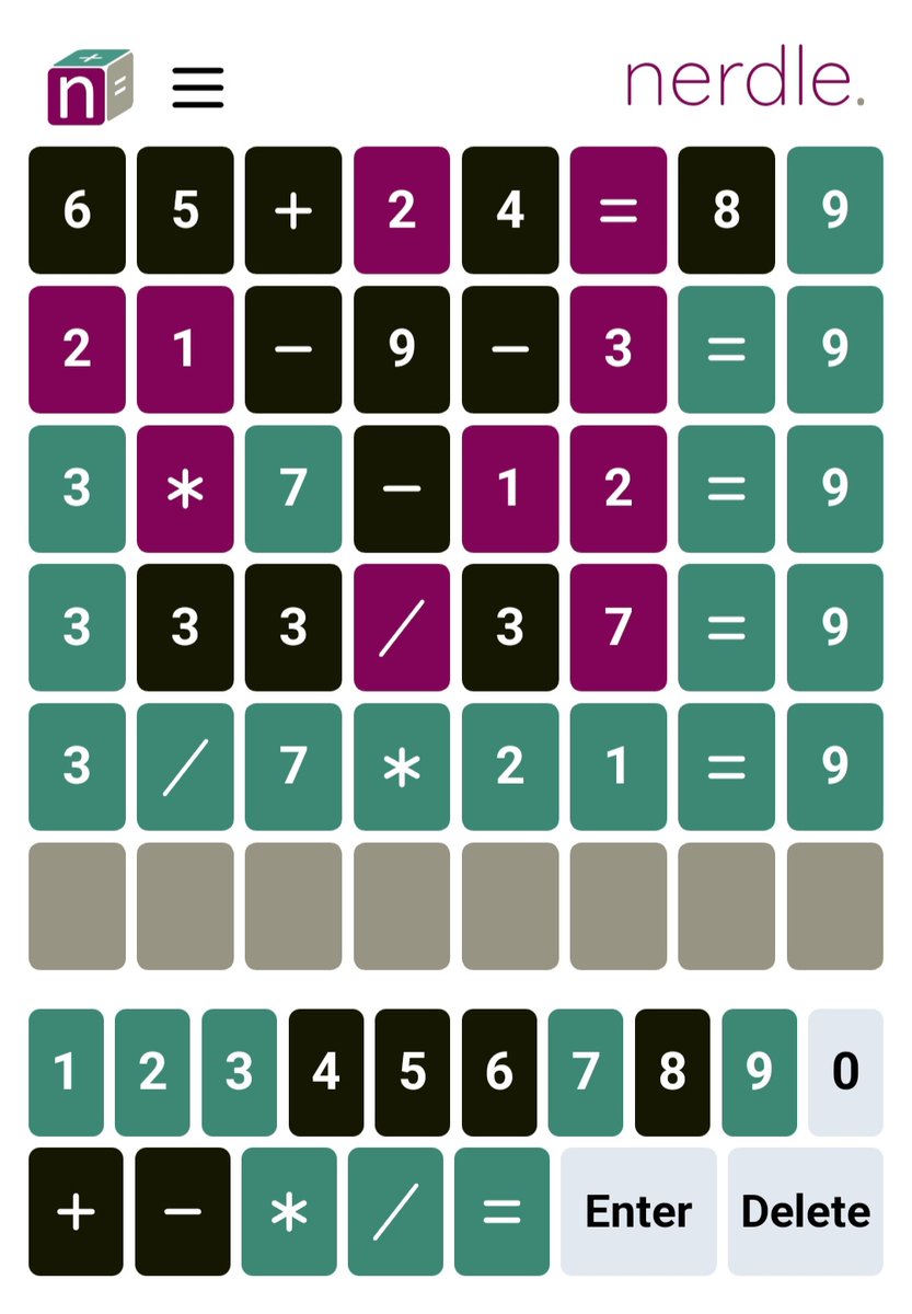 jackopacko's tweet photo. @nerdlegame Can you kindly explain how you can calculate Nerdlegame 88 equation without decimal spaces?
#nerdle #nerdlegame #nerdlegame88 https://t.co/MK8jImRgpH