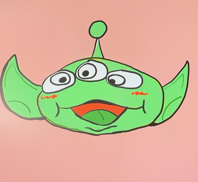 リトルグリーンメンのtwitterイラスト検索結果