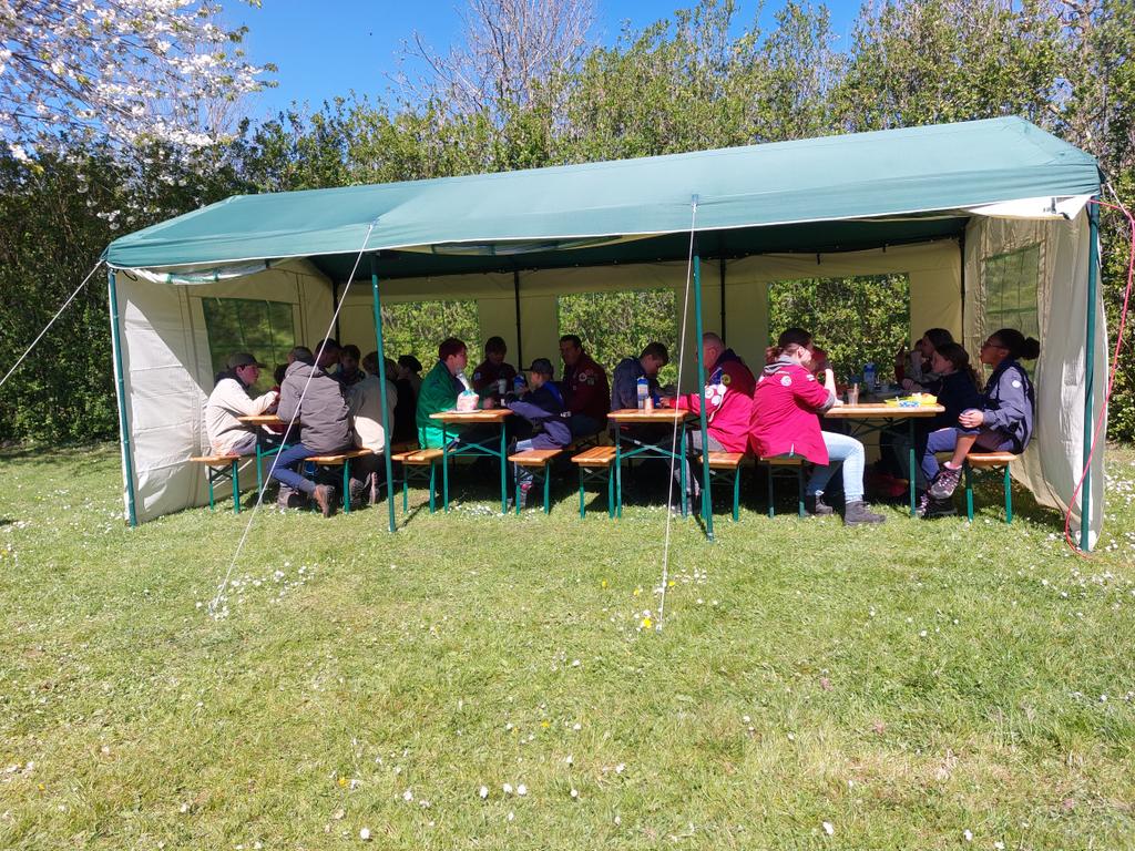 Na een drukke technische ochtend is het even tijd voor een snelle lunch en dan daarna door naar nieuwe #workshops