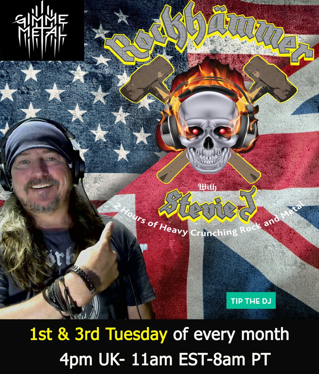 rockhammershow's tweet photo. (2) &amp; to name a few more I'll also be spinning tracks from @judaspriest @myMotorhead @Skindredmusic @RiotVMetal #Bütcher @bathoryband @KiraMacband #righteousfool &amp; @EvilInvadersBE 
Hungry? Feast in a delightful #RockhammerSandwich by @ricksaints76 
ONLY on the mighty @gimmeradio https://t.co/g7Rwh6uu97
