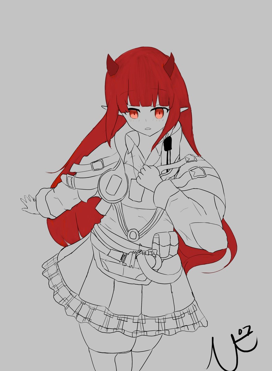 Red Bagpipe aka Vigna in Bagpipe Clothing
#ArKnights #アークナイツ