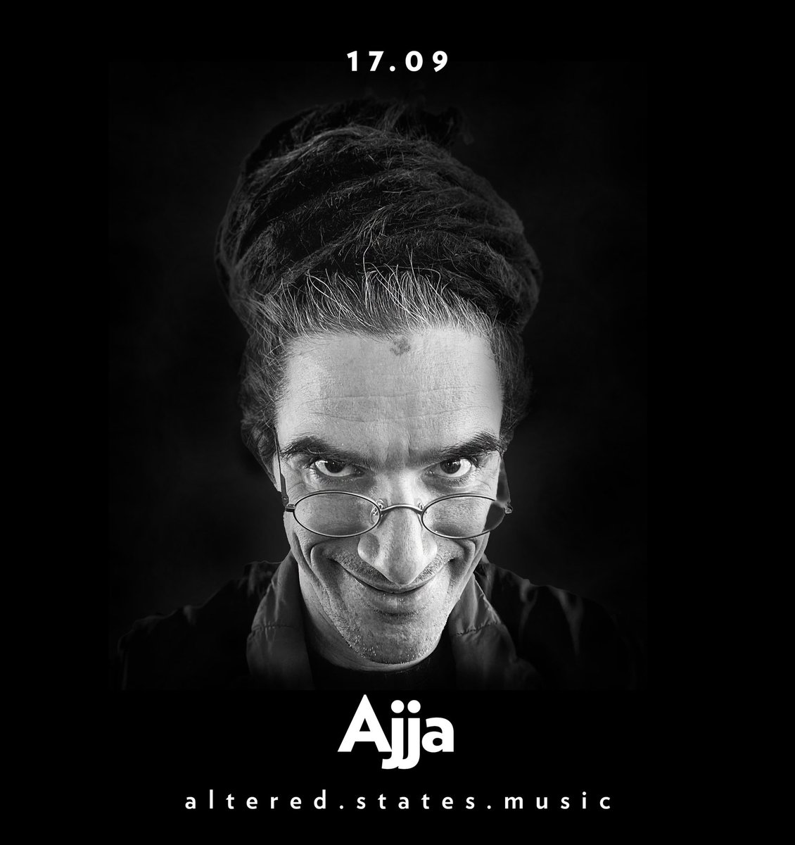 17th Sept - London 
the mighty Ajja joins us at Electric Brixton 
—> signup for tickets 
bit.ly/AlteredStatesM…