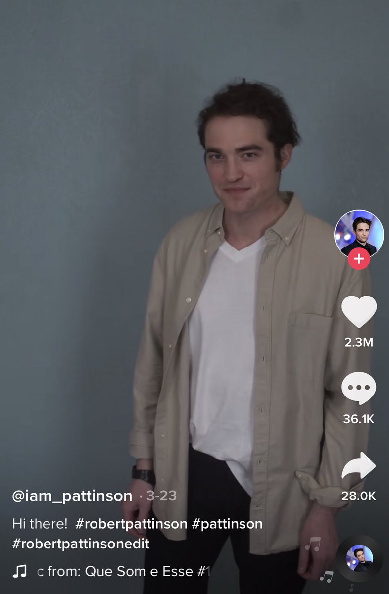 Robert Pattinson' TikTok account is latest unlikely celebrity profile  raising questions