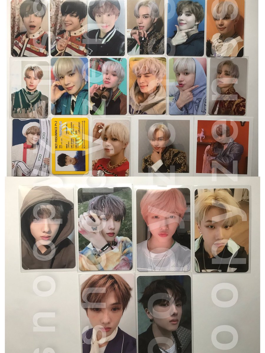 snoopyzenss's tweet photo. WTS BULK JISUNG AND JUNGWOO PCS🇲🇾

totak bulk RM1159 exc postage

-strictly sell in bulk only
-fcfs,no rush postage
-postage will do 1/5
-can open sharing
-please alert all pc buy from reseller and kseller
-price on thread 
#pasarNCT #PasarNCTmy https://t.co/yGOI8kDNjT