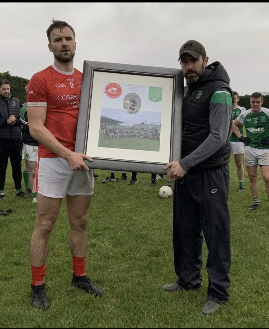 Yesterday, after their first senior game since the tragic passing of Red Óg Murphy our captain Jason Gibbons made a presentation on behalf of <a href="/BallintubberCLG/">Ballintubber GAA</a> club to <a href="/currygaaclub/">Curry GAA Club</a>  in memory of Red Óg. 

Ar dheis Dé go raibh a anam dílis.
