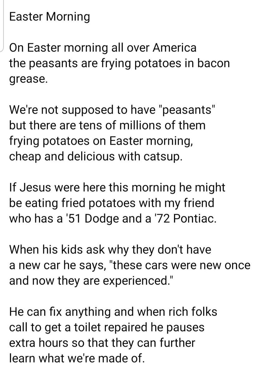 IrishLitTimes's tweet photo. Jim Harrison - Easter Morning https://t.co/NxBqMHeIWh