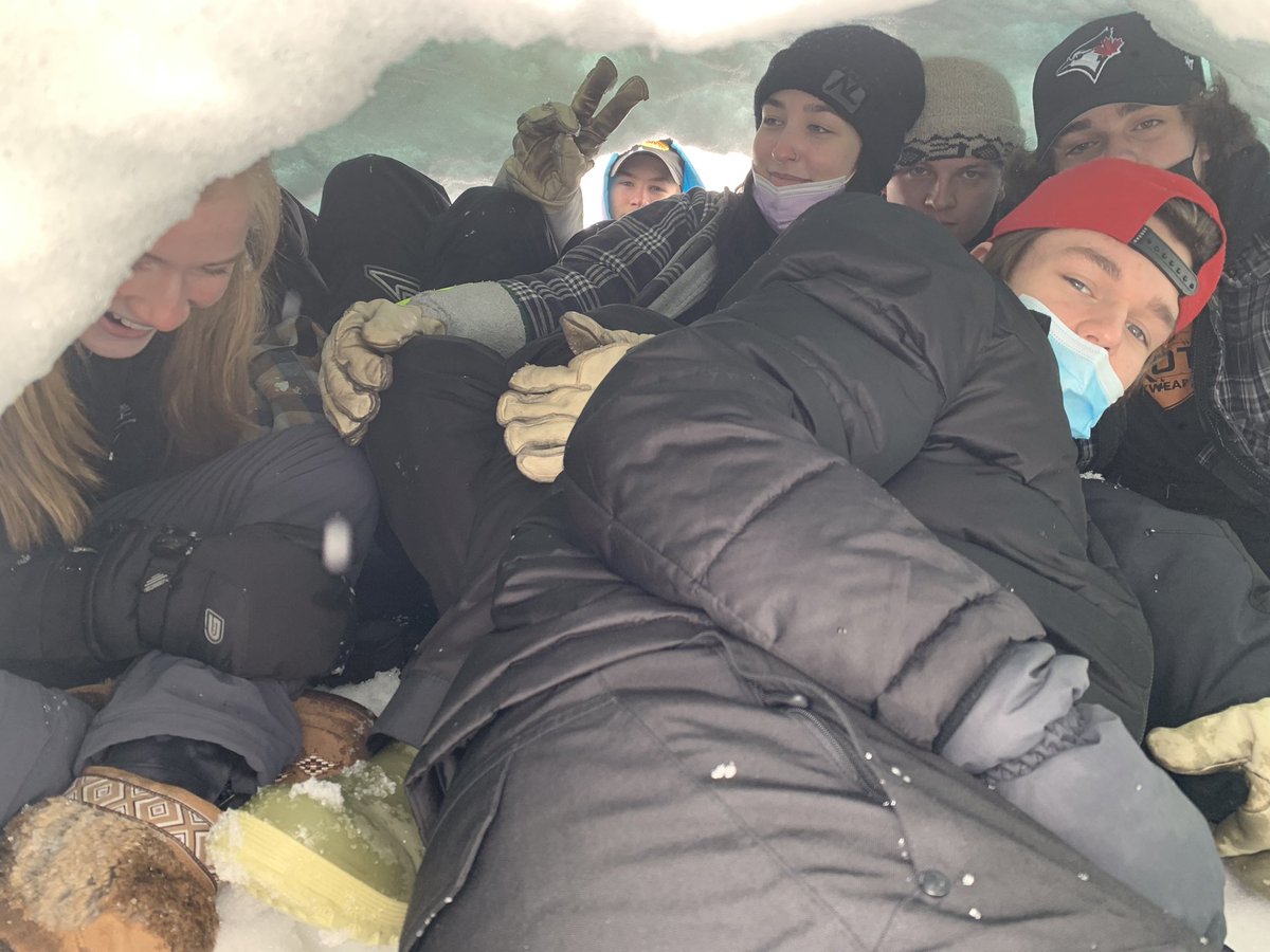 EGLS_Huskies's tweet photo. Had an awesome week doing some Outdoor Ed. Quinzee building is always good for some laughs! https://t.co/lWvwMINMZP
